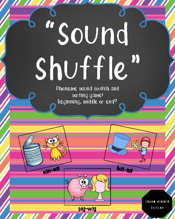 Sound Shuffle Sort-Phonemic Awareness