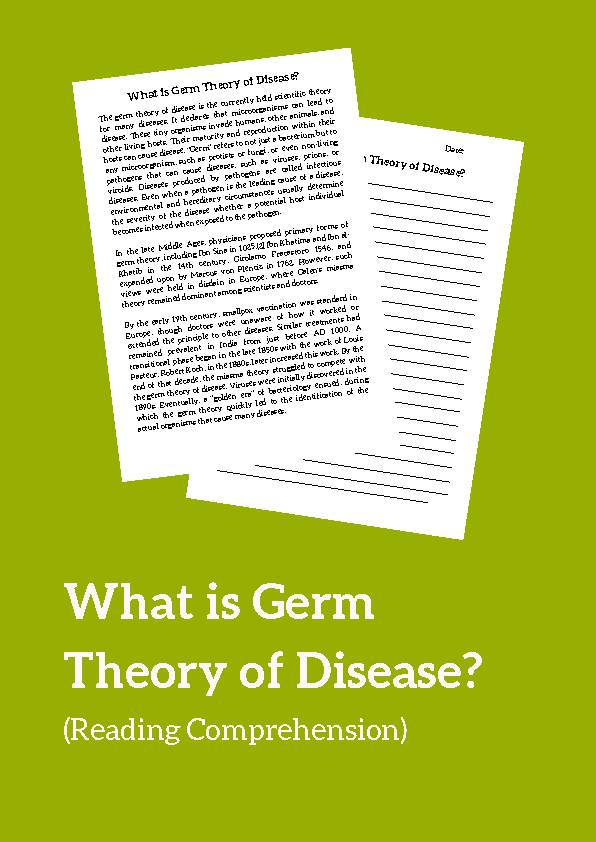 Germ Theory of Disease, Reading Passage's featured image