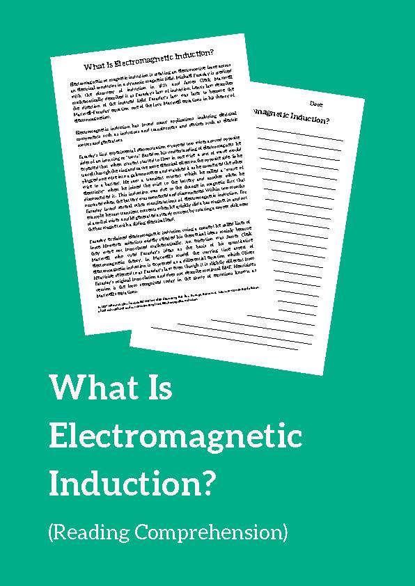 Electromagnetic Induction, Reading Passage's featured image