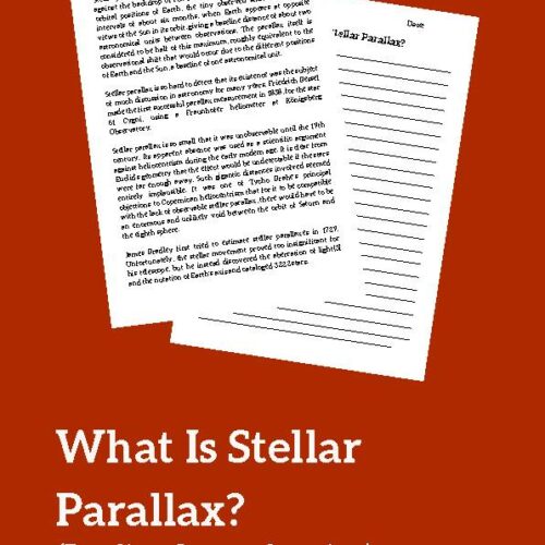 Stellar Parallax, Reading Passage