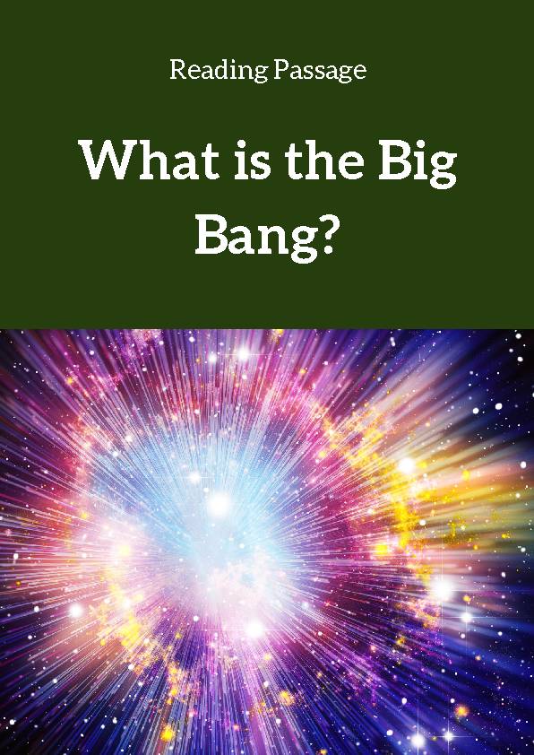 Big Bang, Reading Passage's featured image