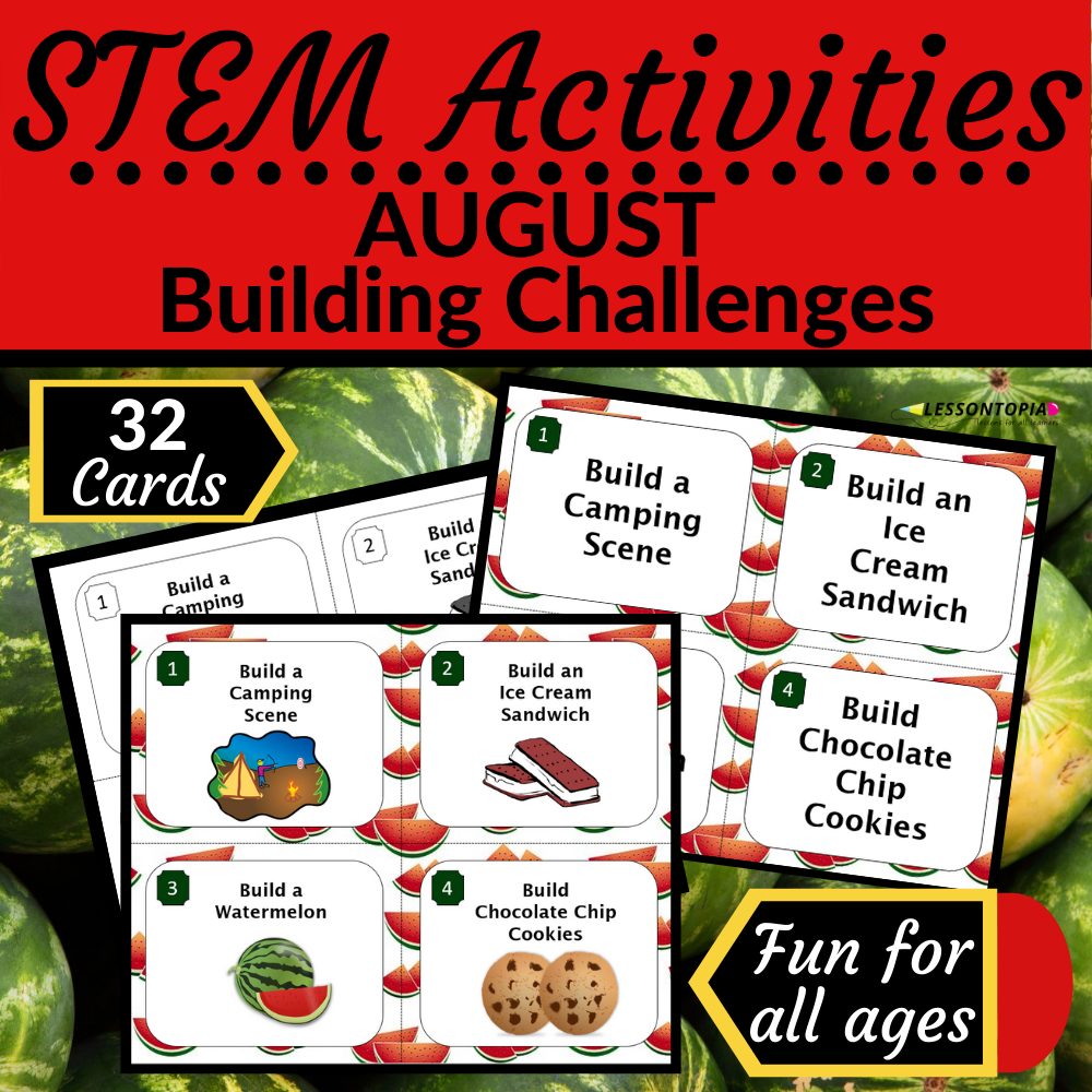 STEM Activities | August Building Challenges's featured image
