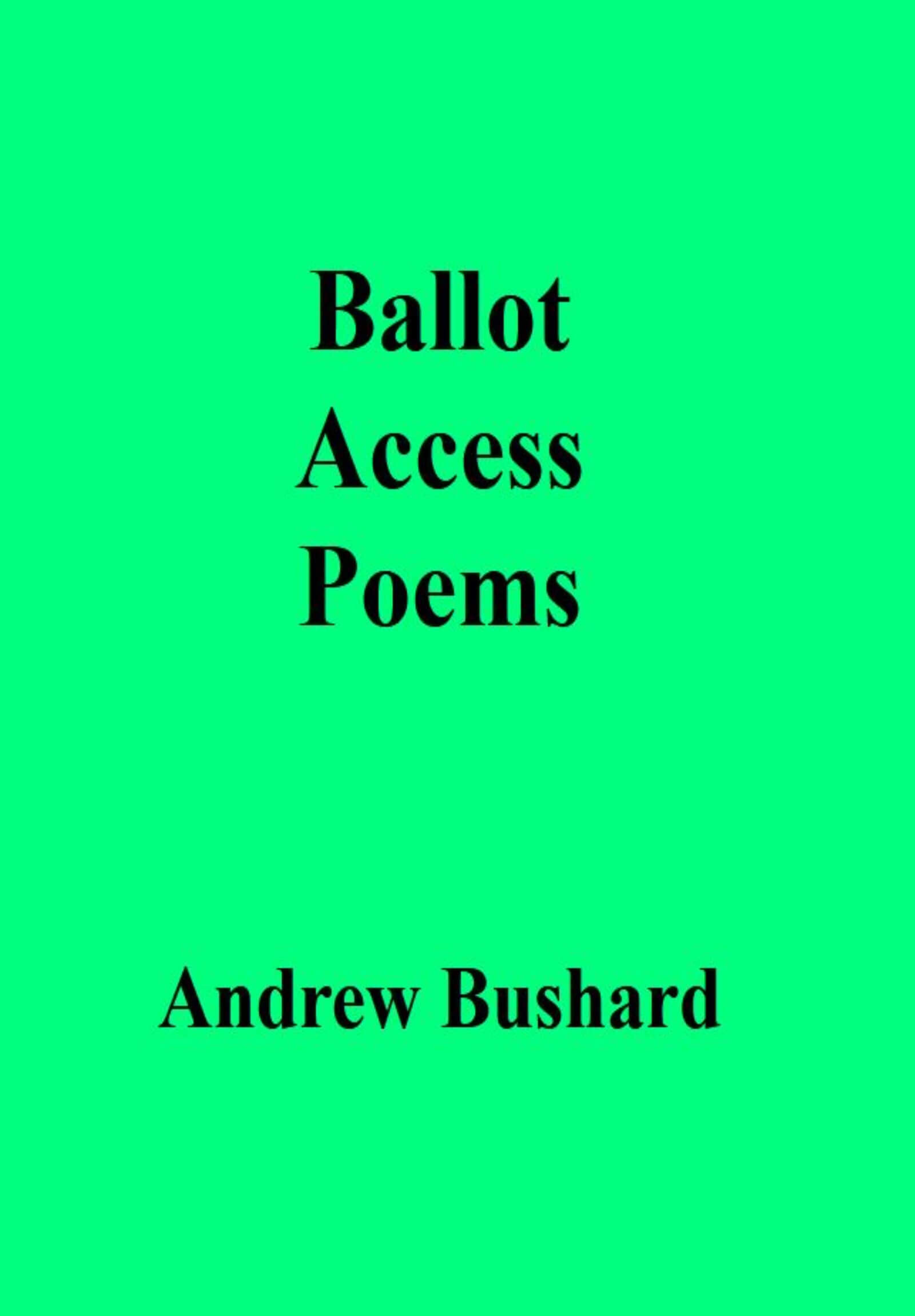 Ballot Access Poems's featured image