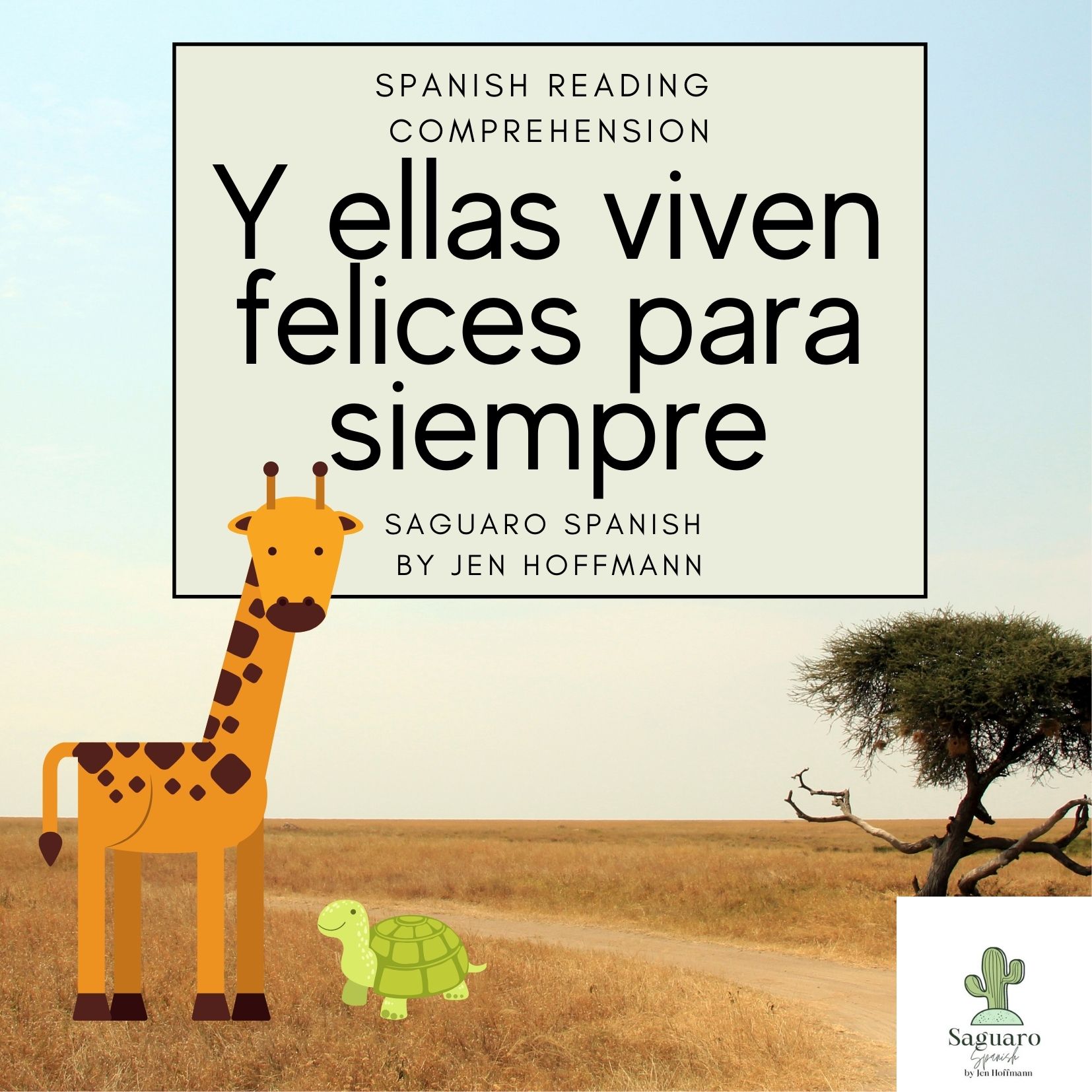 Spanish (CI) Reading Comprehension Story & Worksheet: Y ellas viven felices para siempre...'s featured image