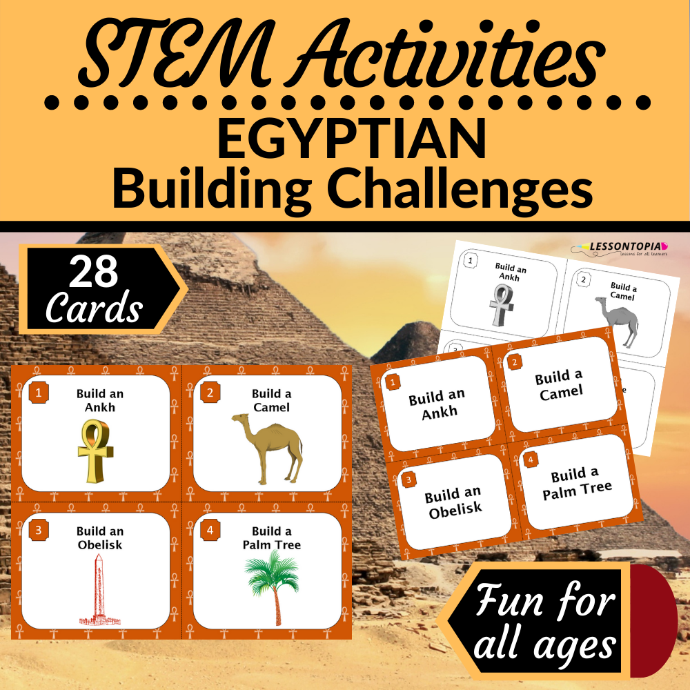 STEM Activities | Egypt | Egyptian Building Challenges