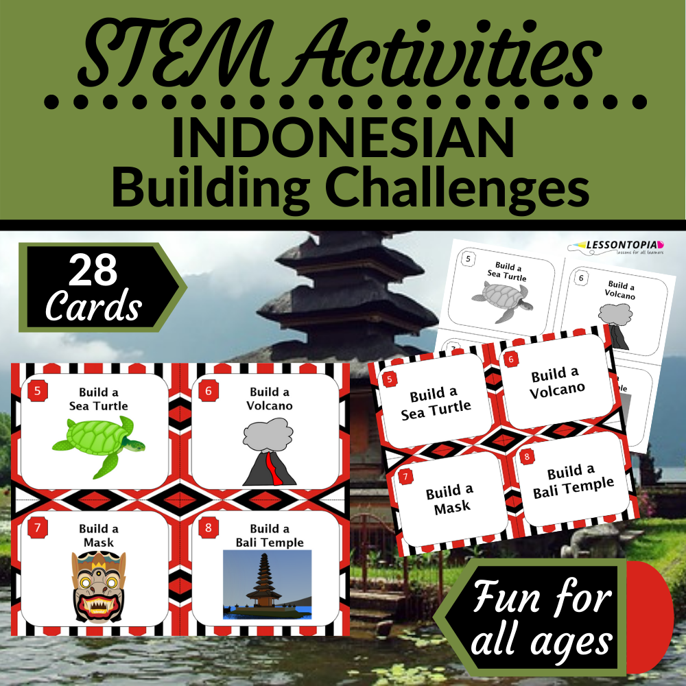 STEM Activities | Indonesia | Indonesian Building Challenges