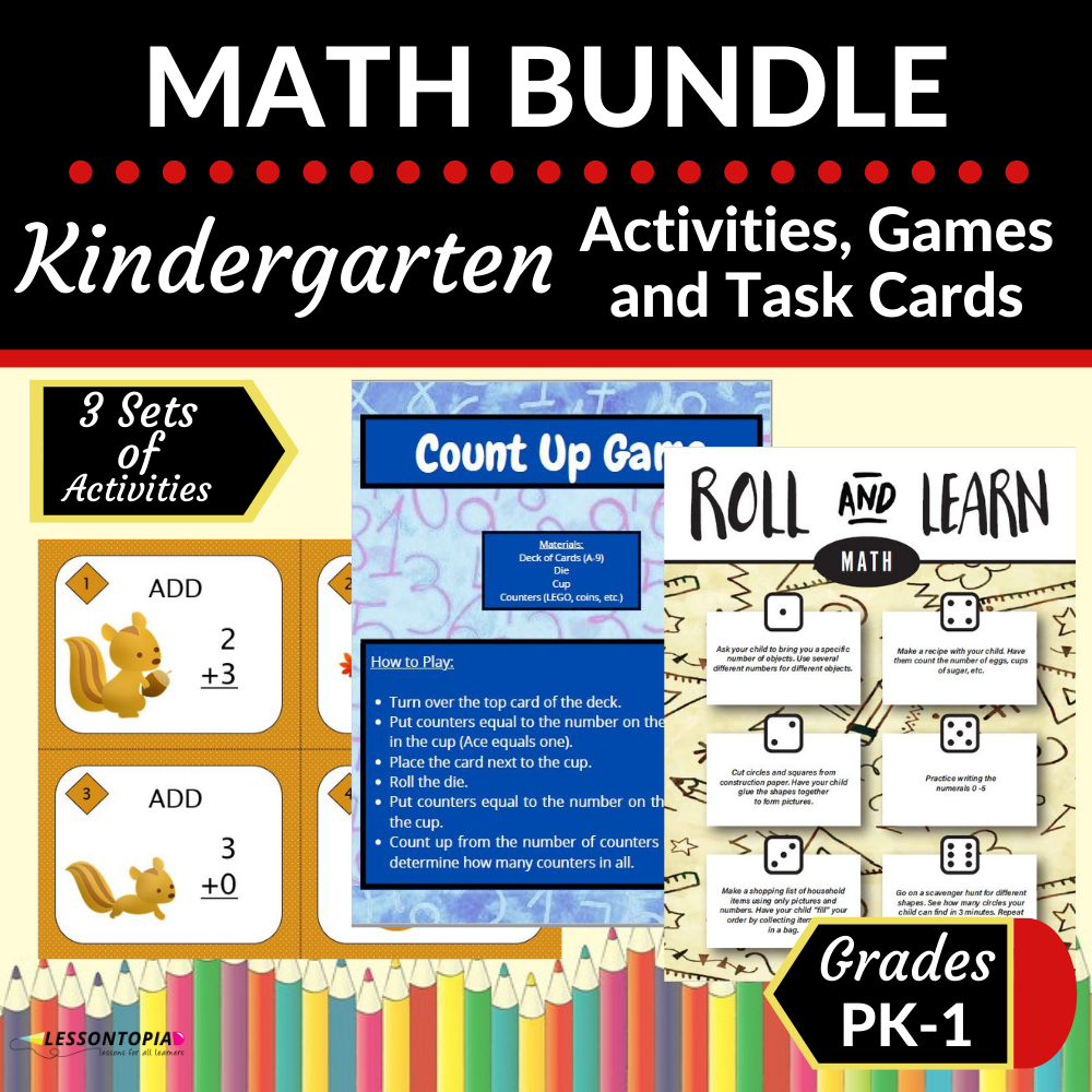 Kindergarten Math Bundle's featured image