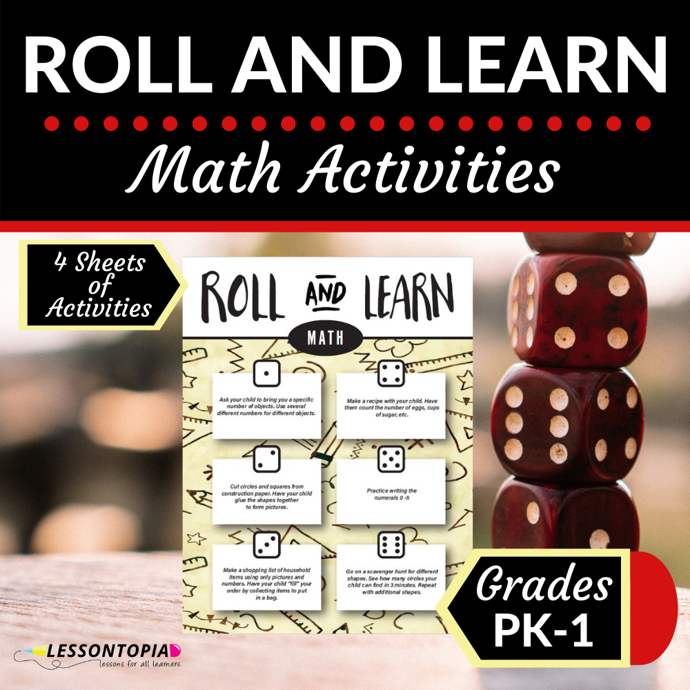 Roll and Learn | Math Activities's featured image