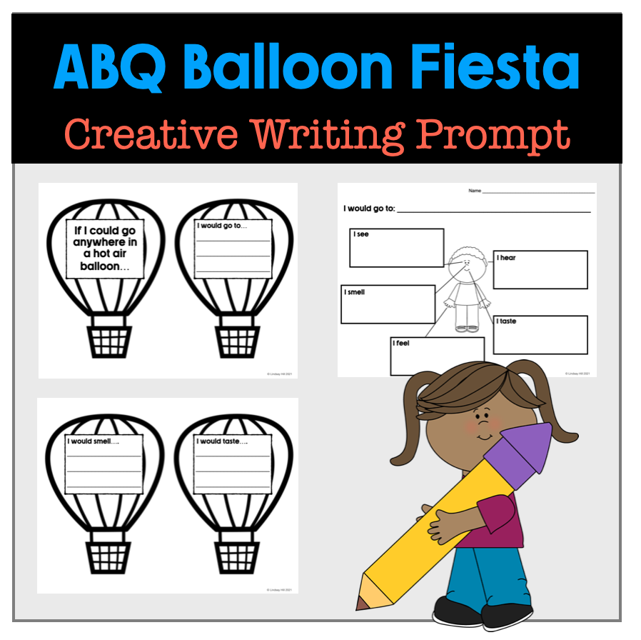 ABQ Hot Air Balloon Fiesta Creative Writing Prompt's featured image