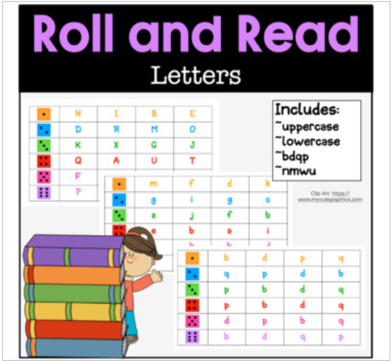 Roll and Read ABC's