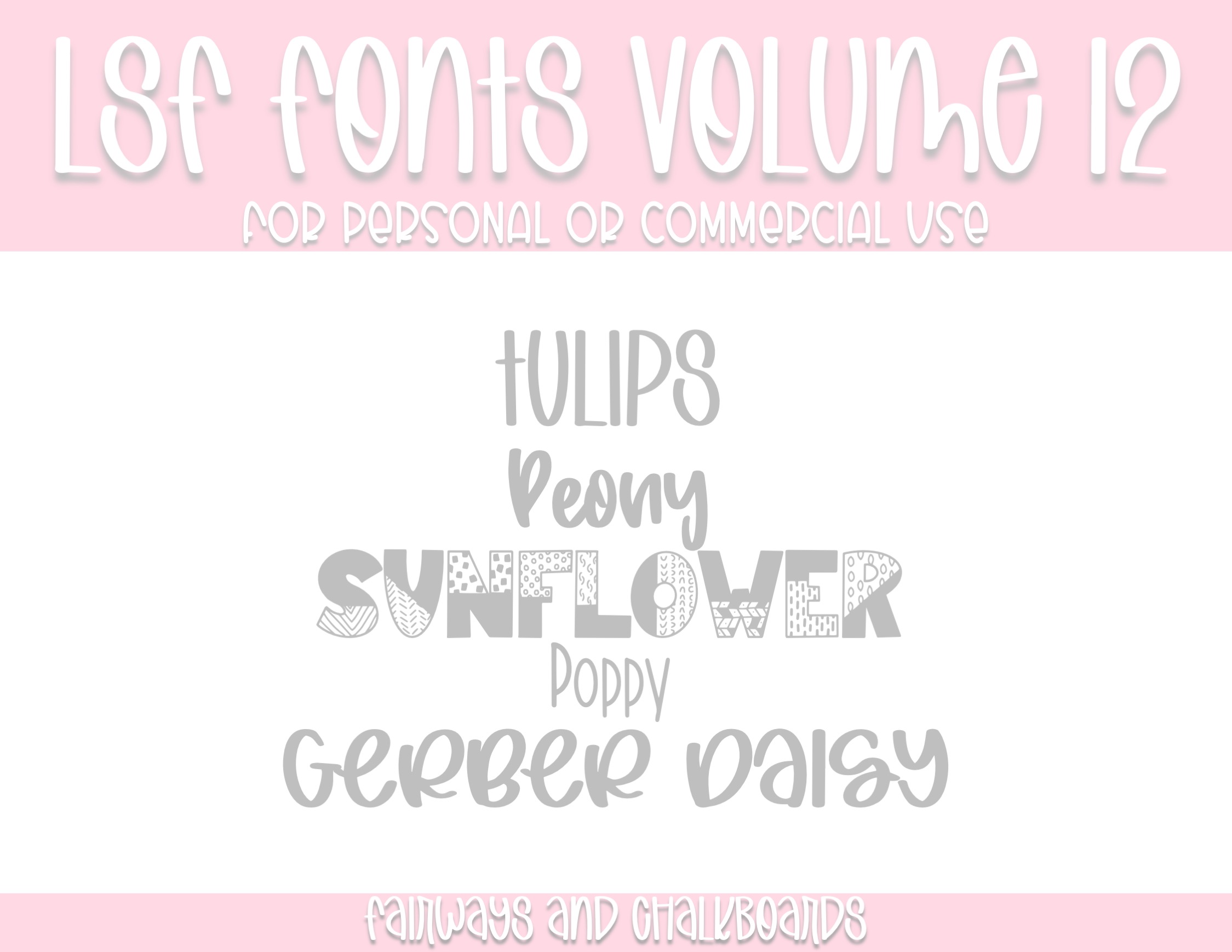 LSF Fonts: Volume 12