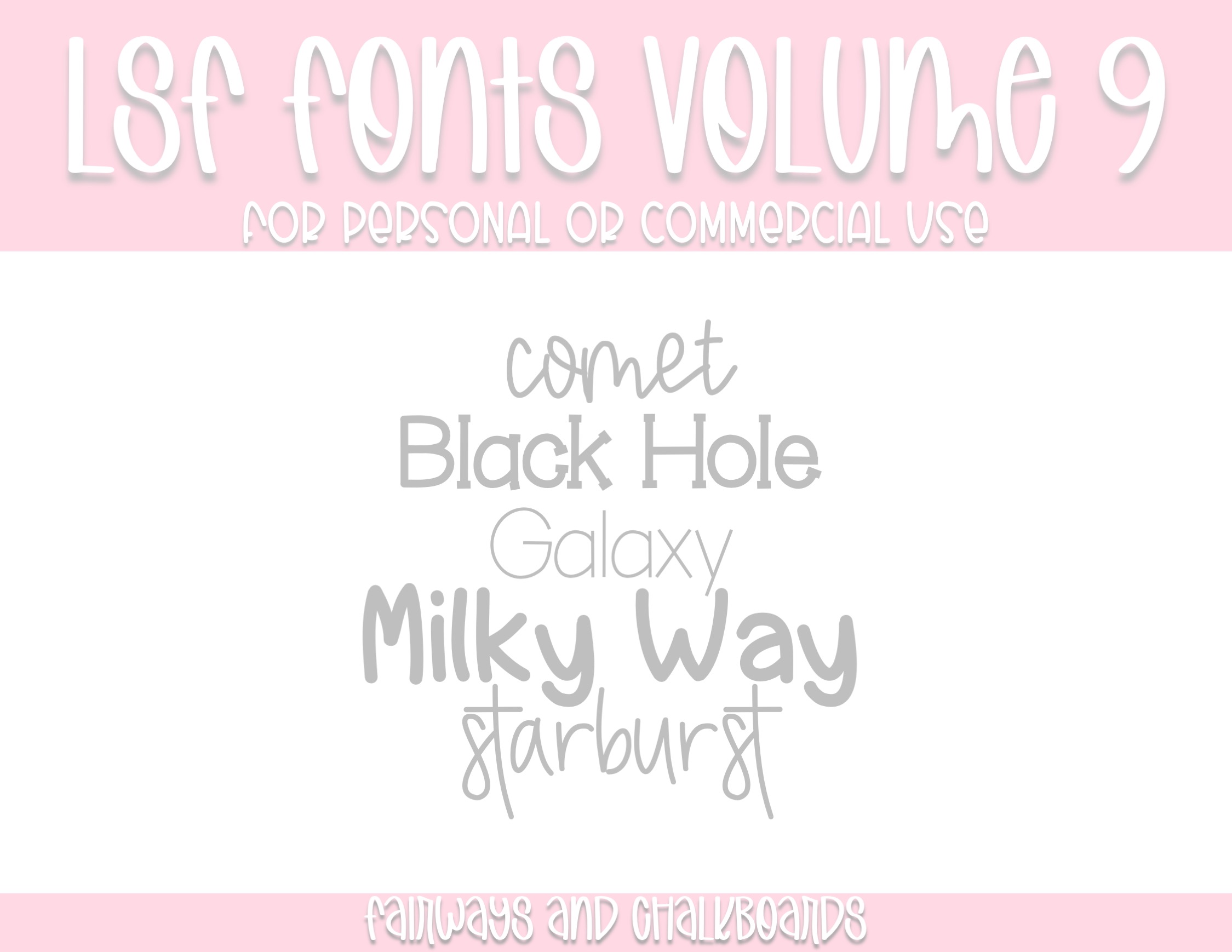 LSF Fonts: Volume 9