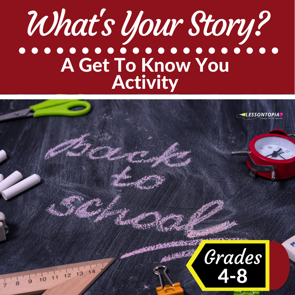 Back To School | What’s Your Story? Activity