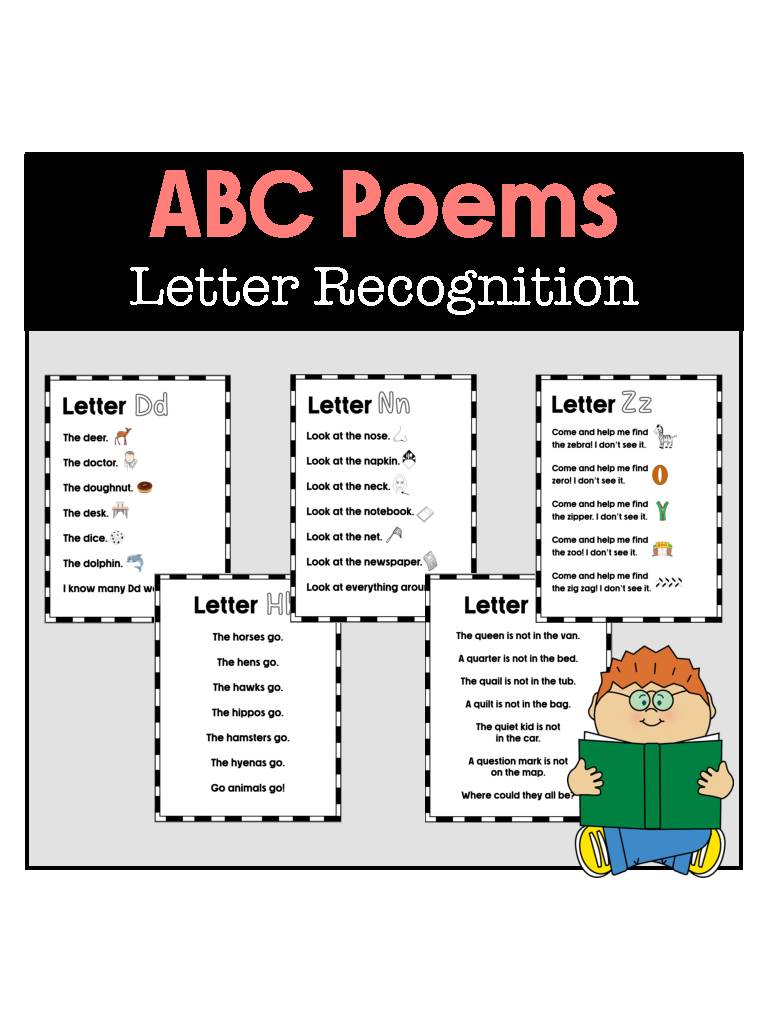 ABC Sight Word Poems's featured image