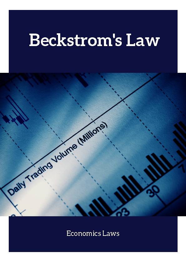 Beckstrom's Law (Economics Laws)'s featured image