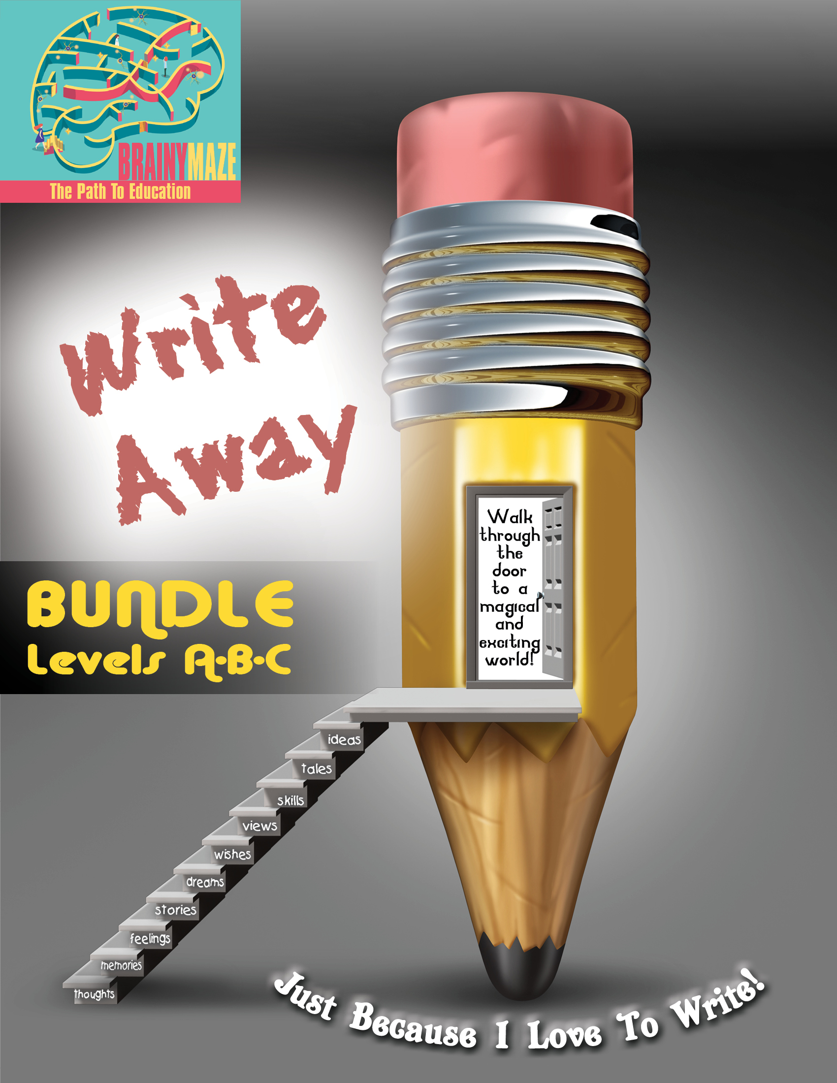 BUNDLE! Writing prompts through WRITE AWAY!'s featured image