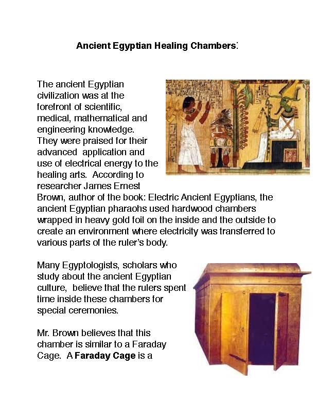 Ancient Egyptian Healing Chambers (pdf)