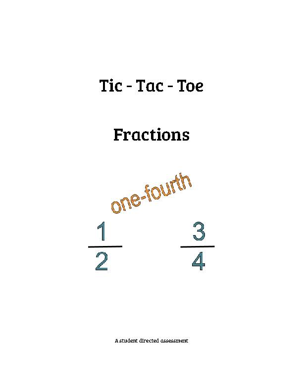Fraction Tic-Tac-Toe's featured image