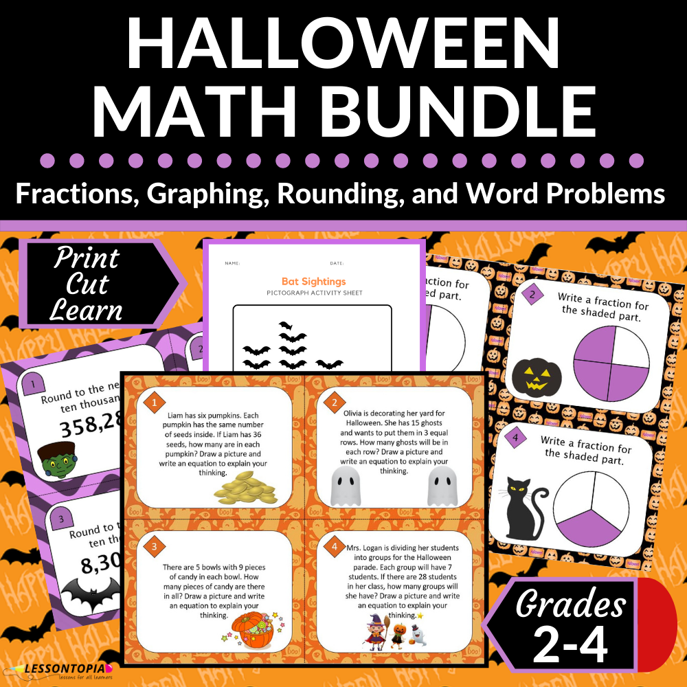 Halloween Math Bundle's featured image