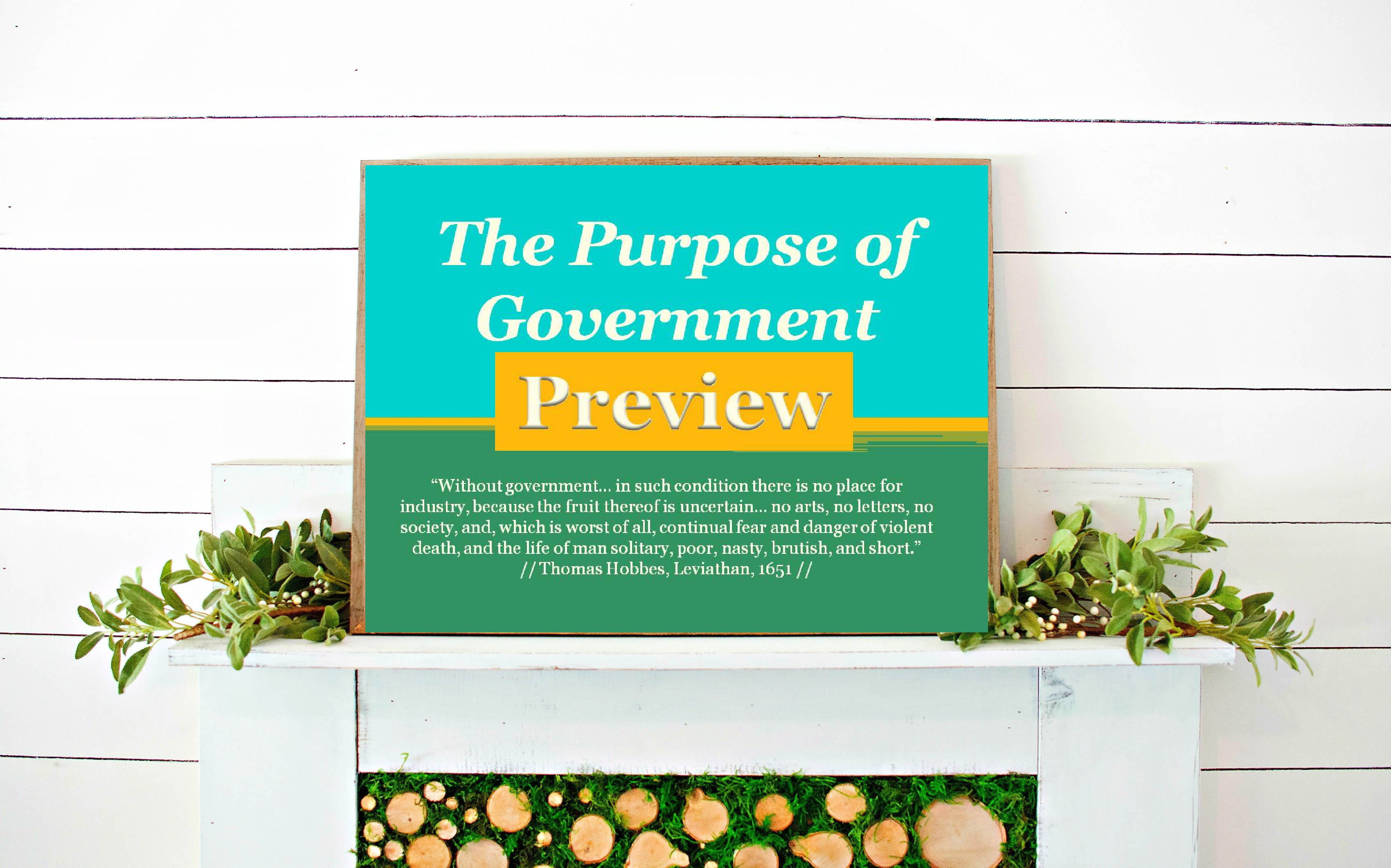 The Purpose of Government Powerpoint's featured image