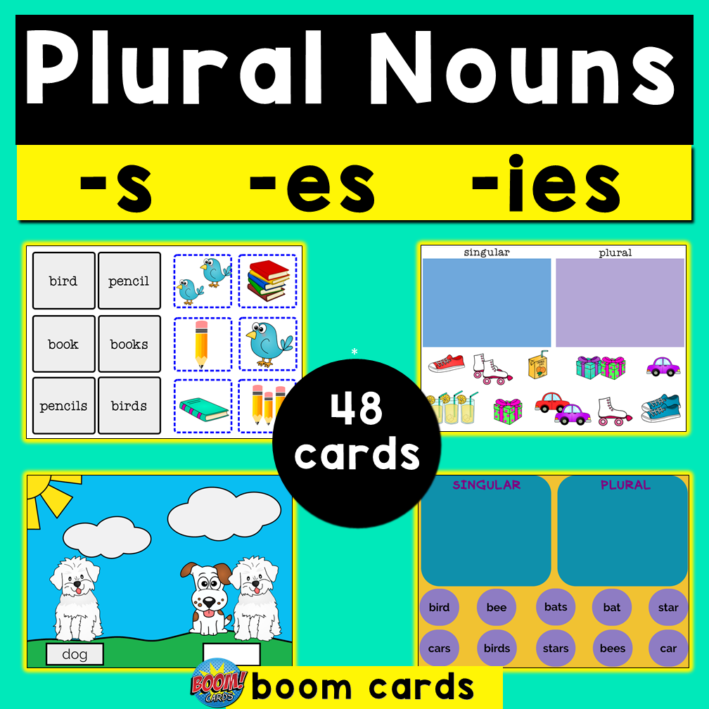 Plural Nouns Boom Cards's featured image