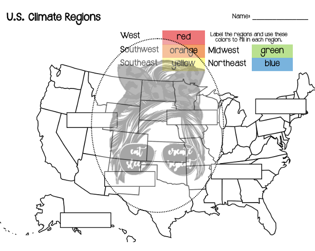 U.S. Climate Regions Activity's featured image