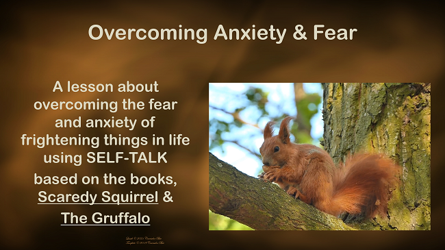 SCAREDY SQUIRREL GRUFFALO Fear Anxiety Self-talk Social-emotional SEL Lesson 3 videos's featured image