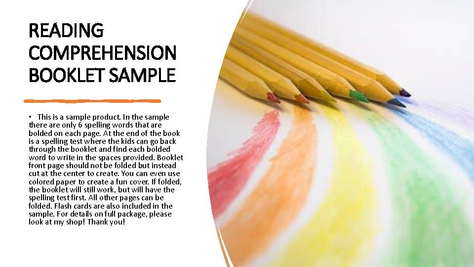 Reading Comprehension Sample's featured image