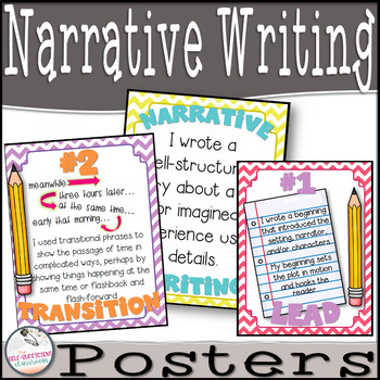 5th Grade Narrative Writing Posters