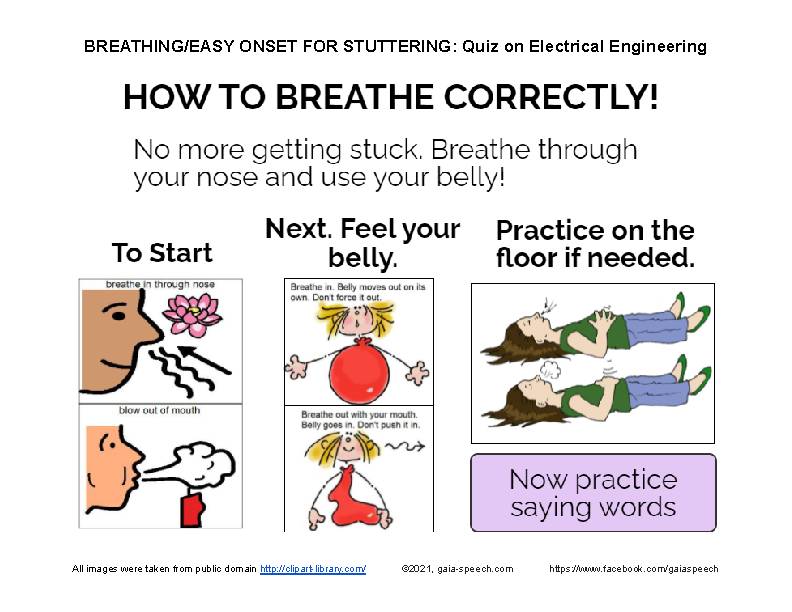 BREATHING/EASY ONSET FOR STUTTERING: Quiz on Electrical Engineering's featured image
