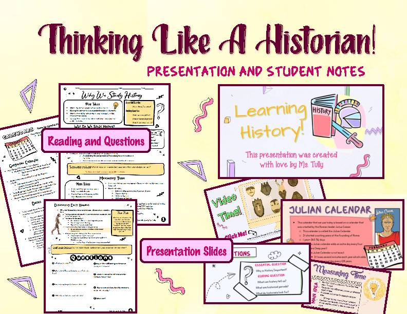 Thinking Like A Historian (Presentation and Notes)'s featured image