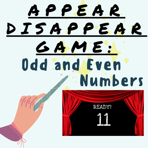 Fun Odd and Even Numbers Place Value APPEARING/DISAPPEARING GAME; For K-5 Teachers and Students in the Math Classroom's featured image