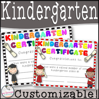 Kindergarten Graduation Certificates's featured image