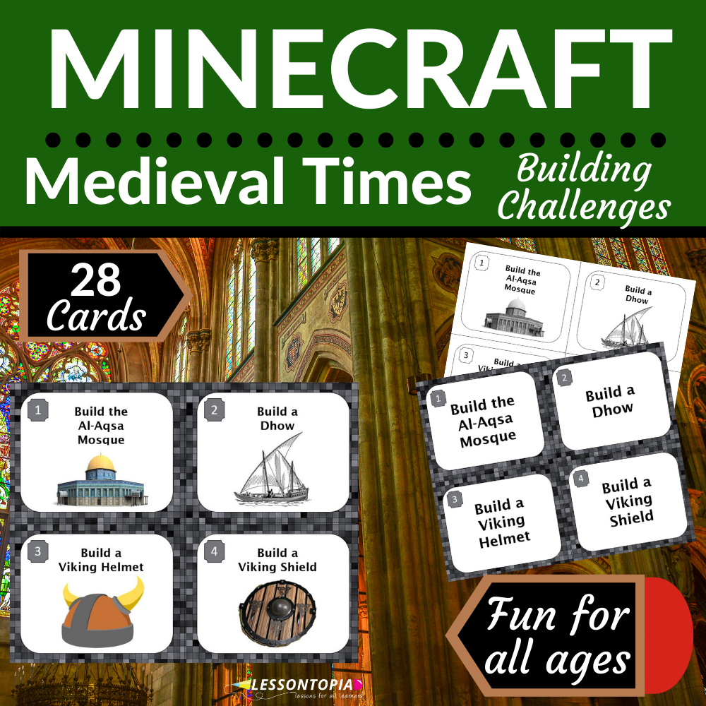 Minecraft Challenges | Medieval Times | STEM Activities's featured image