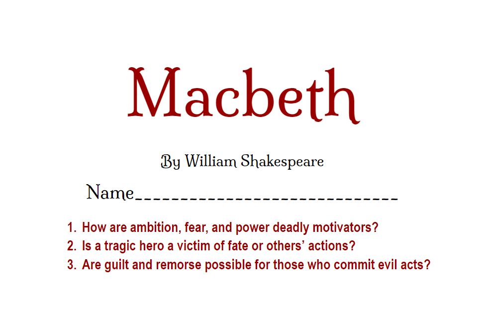 Macbeth Study Guide's featured image