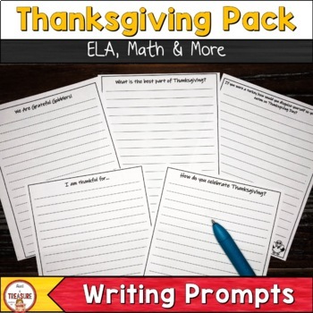 Thanksgiving Activities Pack | Intermediate Grades