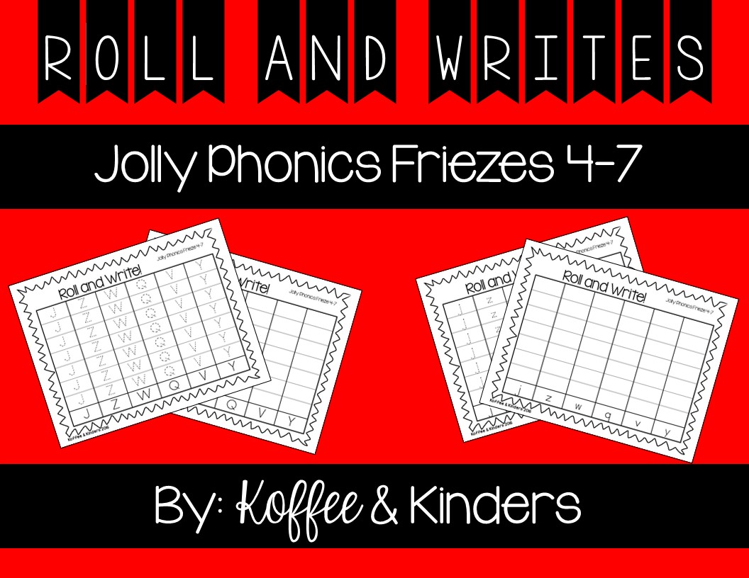Jolly Phonics Frieze 4-7 Letters Roll and Write
