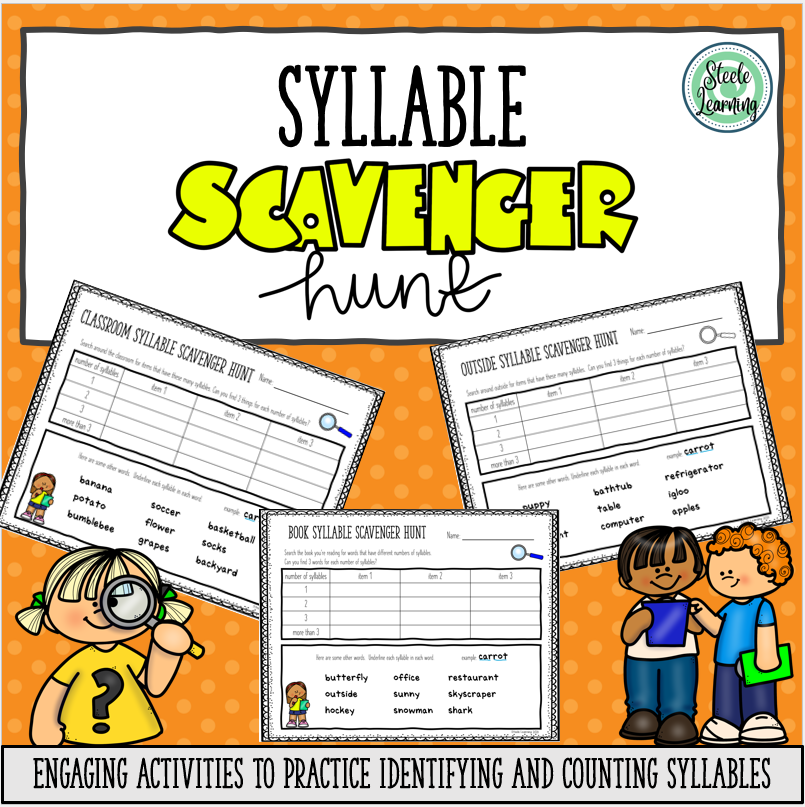 Syllable Scavenger Hunt's featured image