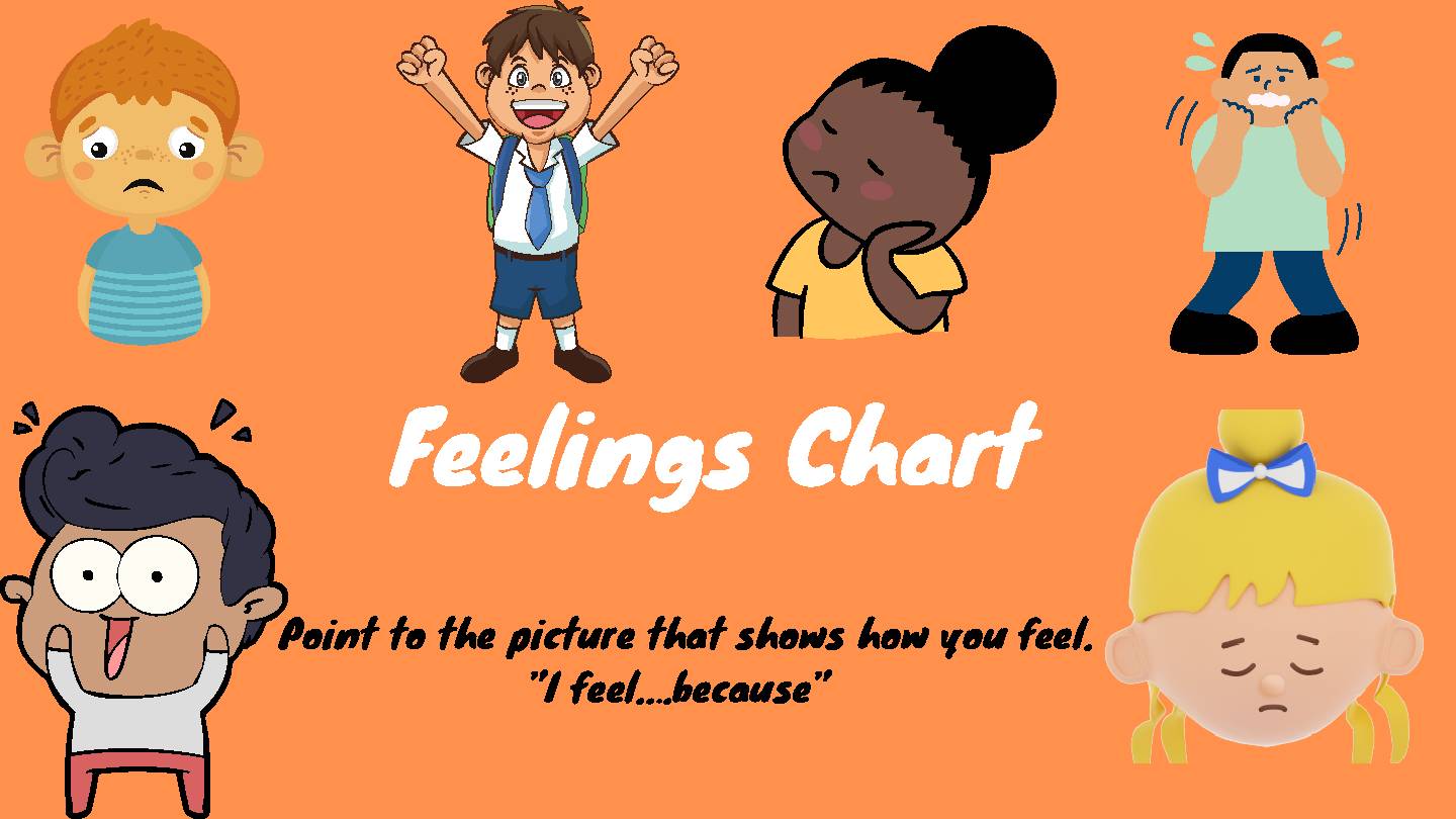 Feelings Chart(Diverse)