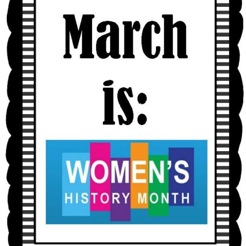 Women's History Month Bulletin Board Set (March)'s featured image