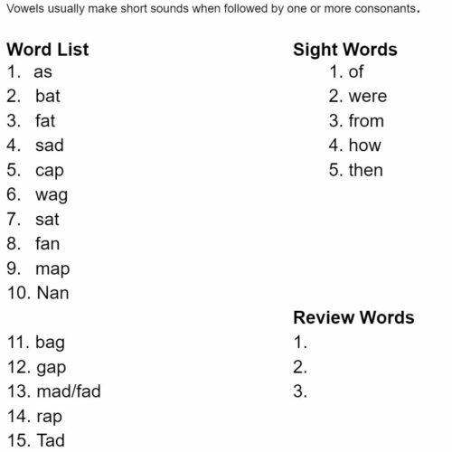 First Grade Spelling Teacher and Student Worksheets - 33 week curriculum's featured image