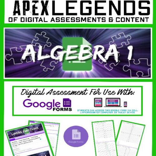 Algebra 1: Linear Functions: Parallel/Perpendicular Line Equations. - Google Form #2's featured image