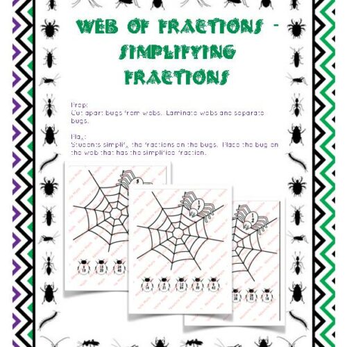 Web of Fractions - Simplifying Fractions's featured image