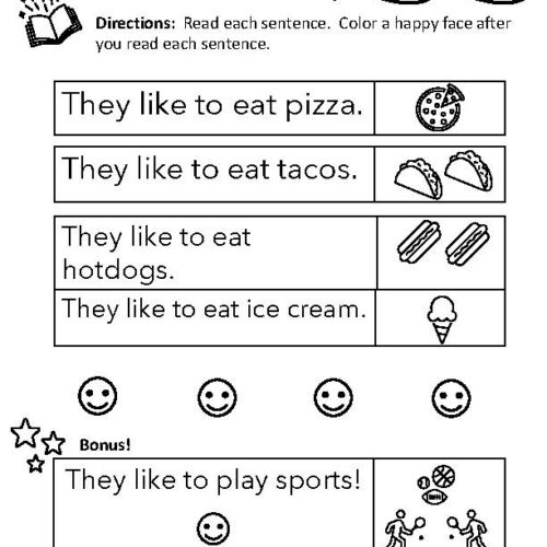 Sight Word They Reading Practice's featured image