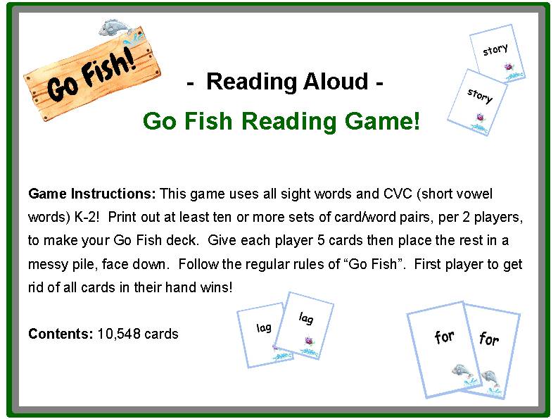 How to play Go Fish & Game Rules