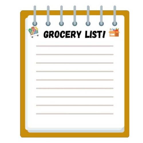 My Grocery List! Visual Reading, Writing & Spelling Game - K-3 - Classful