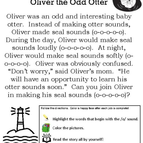 Reading Practice: Letter O's featured image