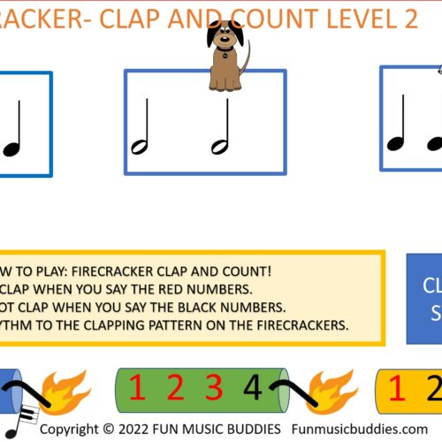 Firecracker Clap and Count-Interactive Music Theory Digital Game's featured image