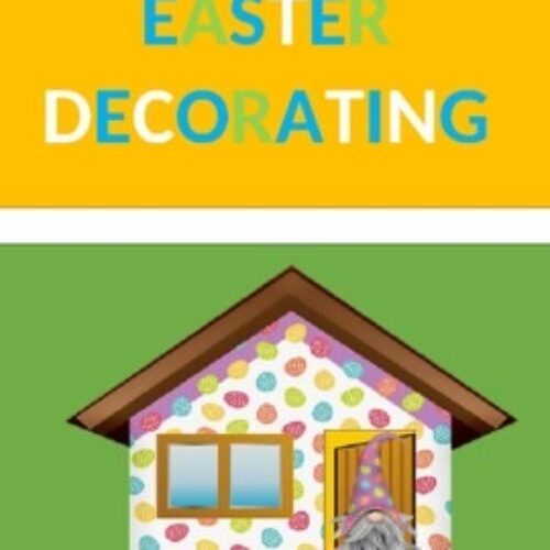 Easter Craftiviity(Decorate an Easter Cottage)FREEBIE(Independent/Social Skills)'s featured image