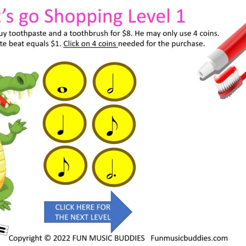 Let's Go Shopping- Interactive Music Theory Digital Game's featured image